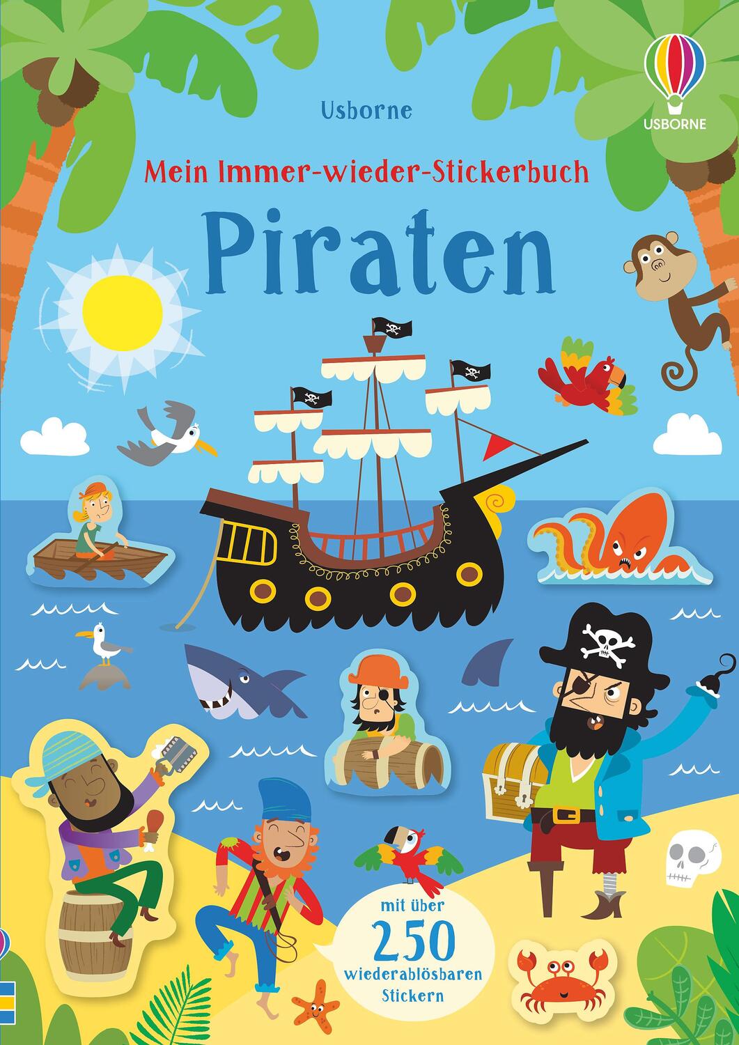 Cover: 9781789414363 | Mein Immer-wieder-Stickerbuch: Piraten | Kirsteen Robson | Taschenbuch