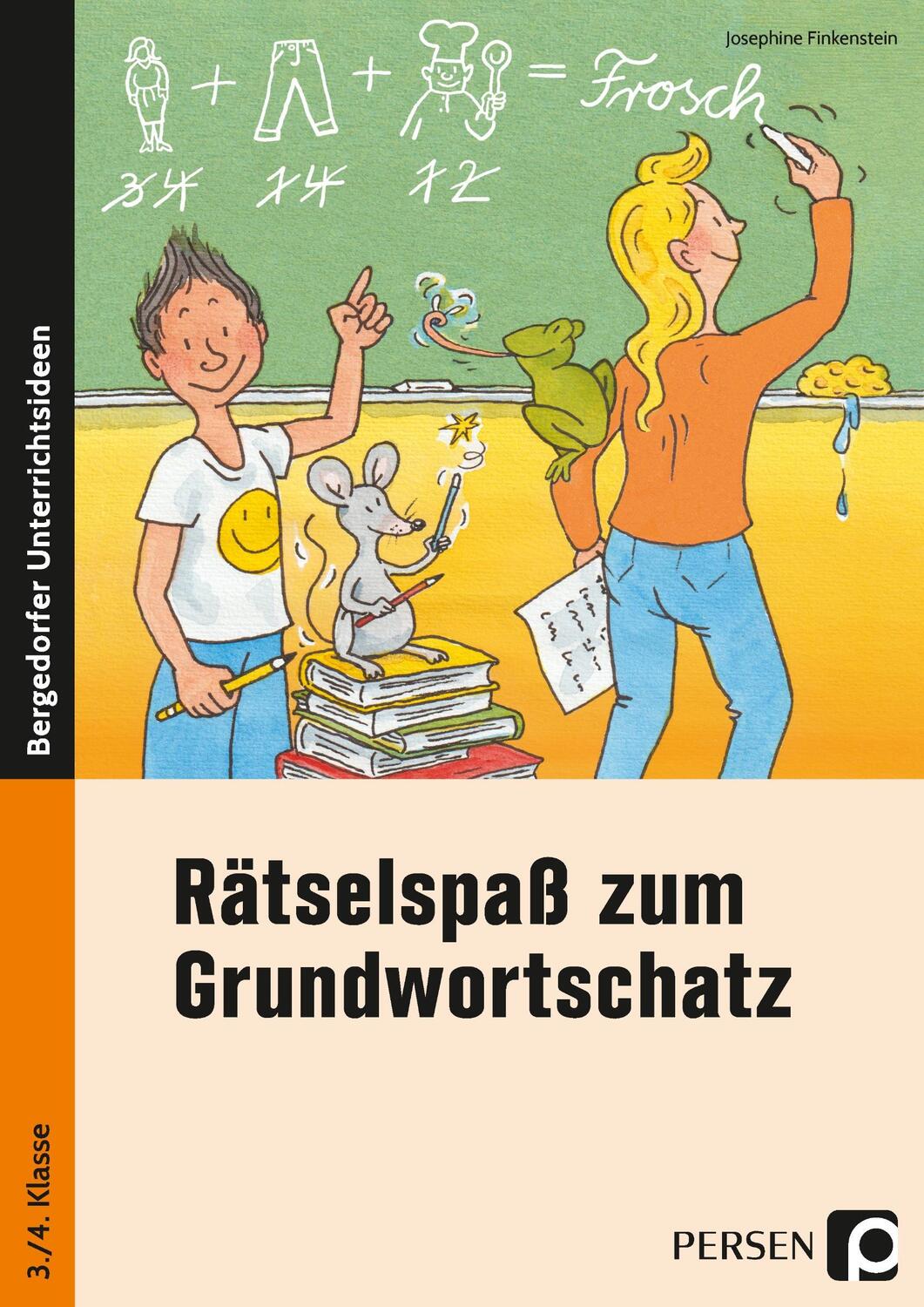 Cover: 9783403205708 | Rätselspaß zum Grundwortschatz - 3./4. Klasse | Josephine Finkenstein
