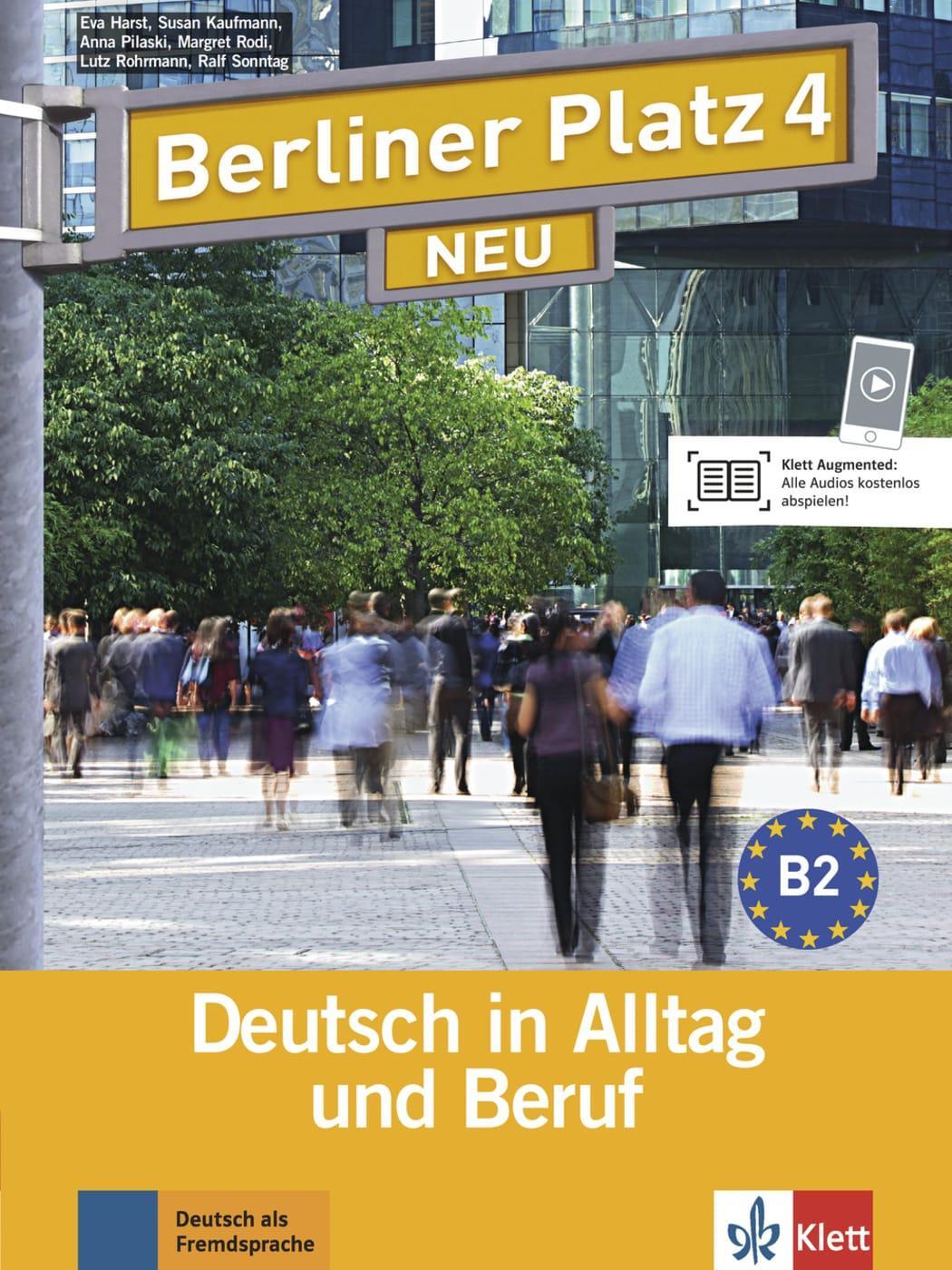 Cover: 9783126060776 | Berliner Platz 4 NEU - Lehr- und Arbeitsbuch 4 mit 2 Audio-CDs | Buch