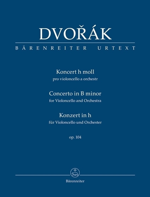 Cover: 9790006205448 | Konzert für Violoncello h-Moll op. 104, Studienpartitur | Dvorak