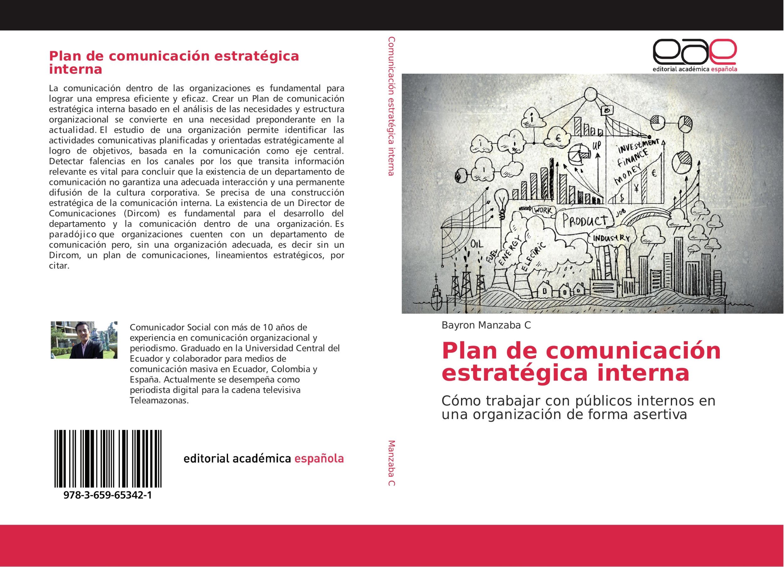 Cover: 9783659653421 | Plan de comunicación estratégica interna | Bayron Manzaba C | Buch