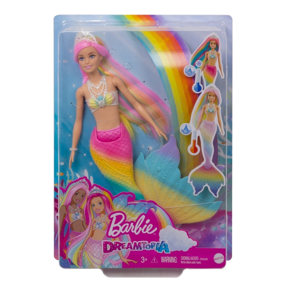 Cover: 887961913941 | Barbie Dreamtopia Regenbogenzauber Meerjungfrau mit Farbwechsel | 2021