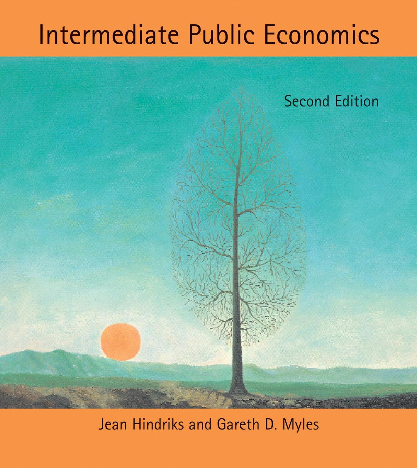 Cover: 9780262018692 | Intermediate Public Economics | Gareth D. Myles (u. a.) | Buch | 2013