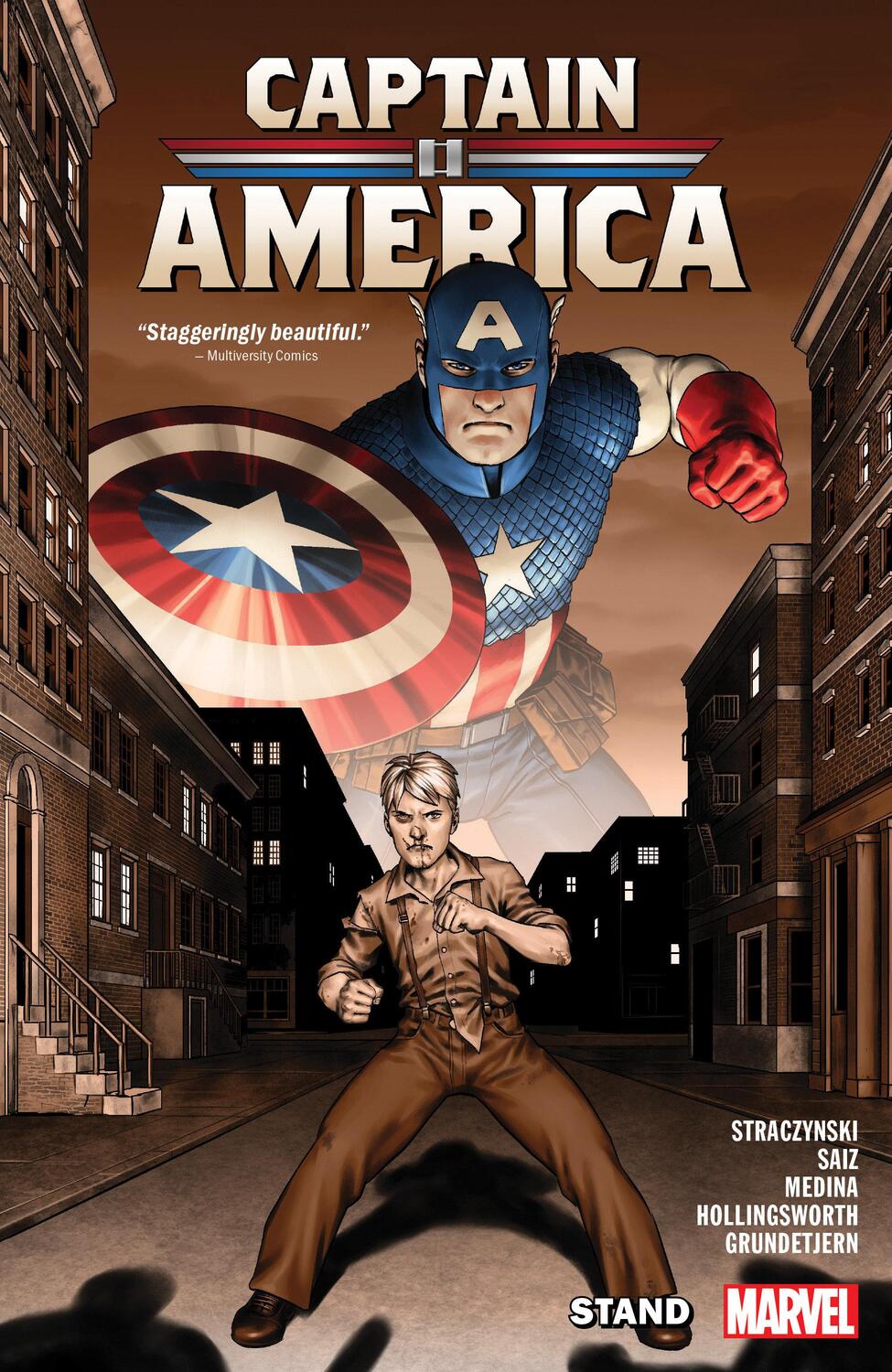 Cover: 9781302955670 | Captain America by J. Michael Straczynski Vol. 1: Stand | Straczynski