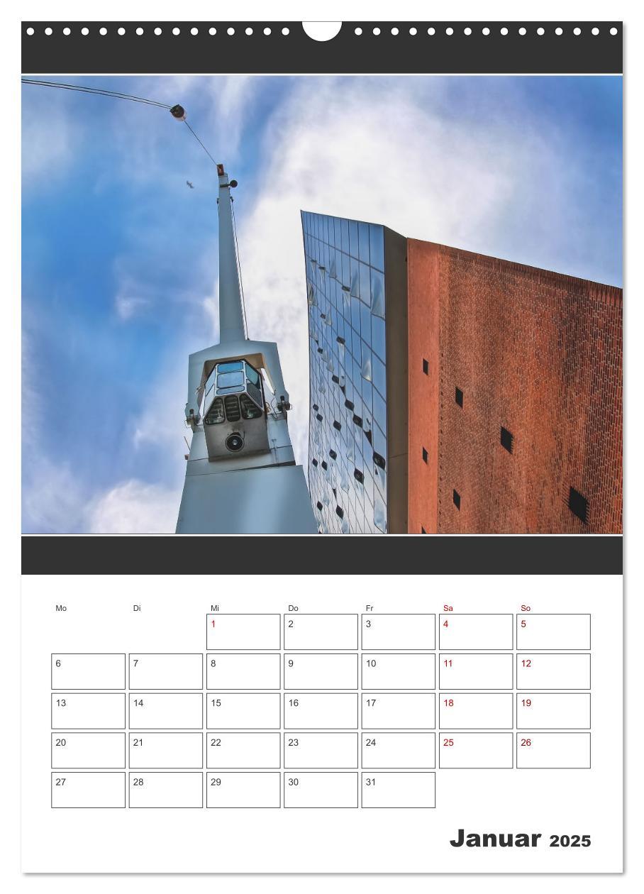 Bild: 9783435857555 | Wahrzeichen Elphi (Wandkalender 2025 DIN A3 hoch), CALVENDO...