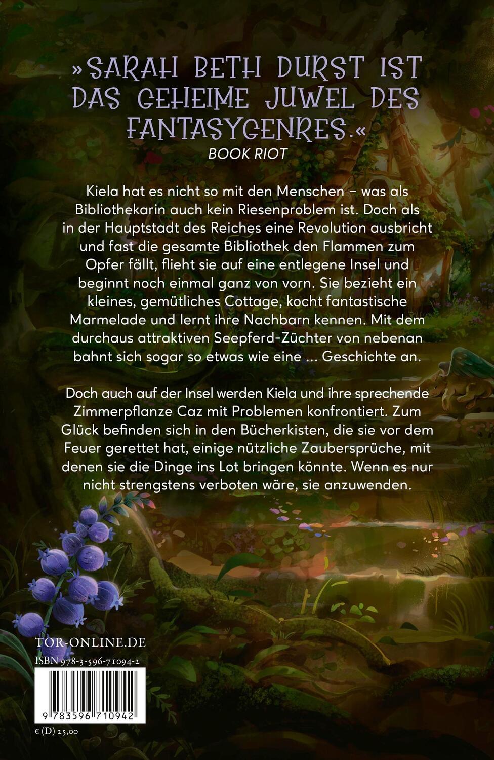 Rückseite: 9783596710942 | Spellshop | Sarah Beth Durst | Buch | 496 S. | Deutsch | 2024