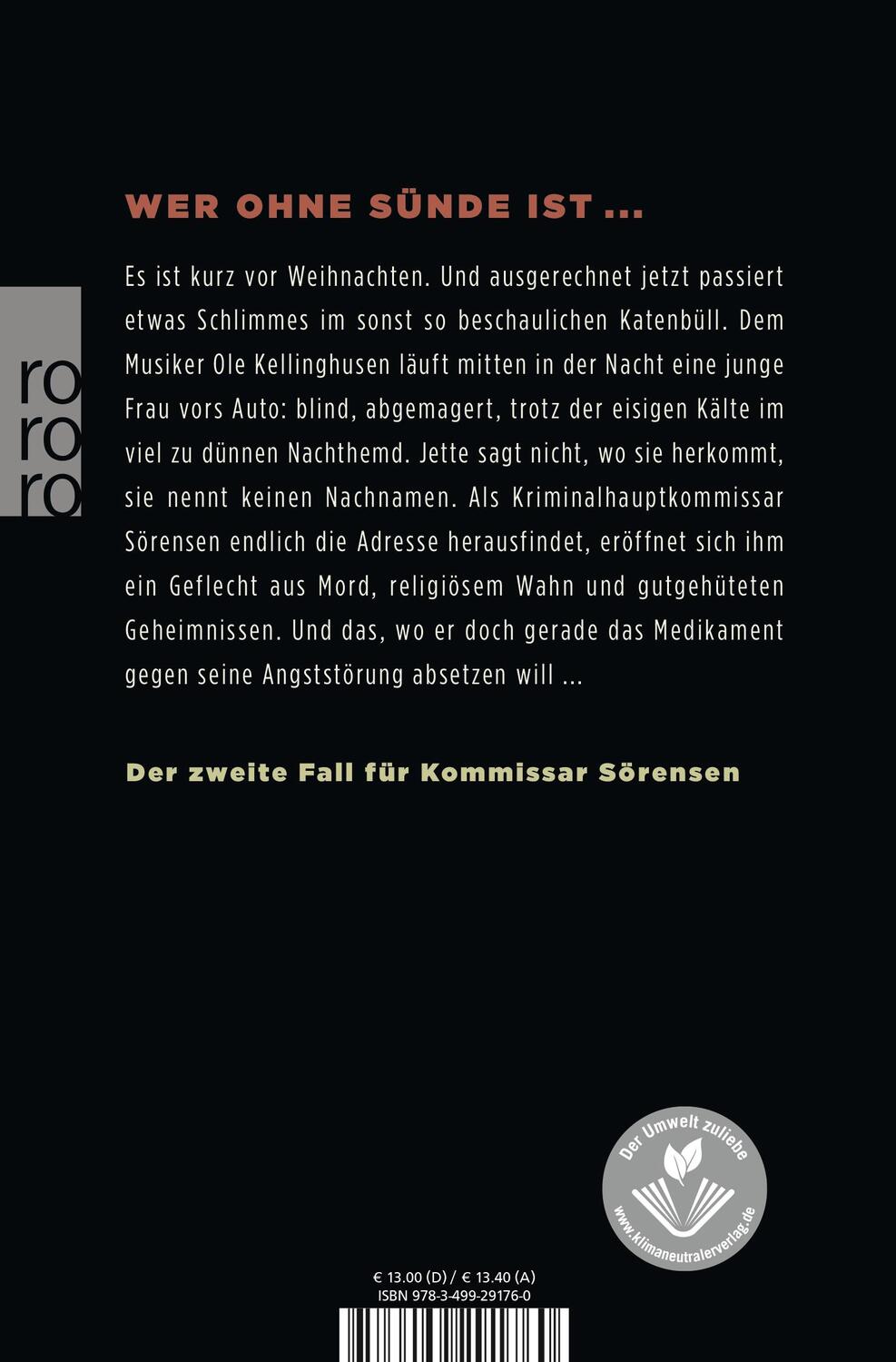 Rückseite: 9783499291760 | Sörensen fängt Feuer | Sven Stricker | Taschenbuch | 448 S. | Deutsch