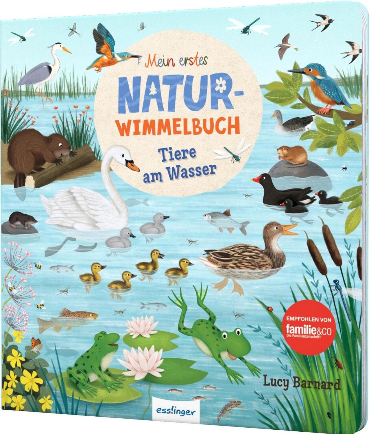 Cover: 9783480237968 | Mein erstes Natur-Wimmelbuch: Tiere am Wasser | Sibylle Schumann