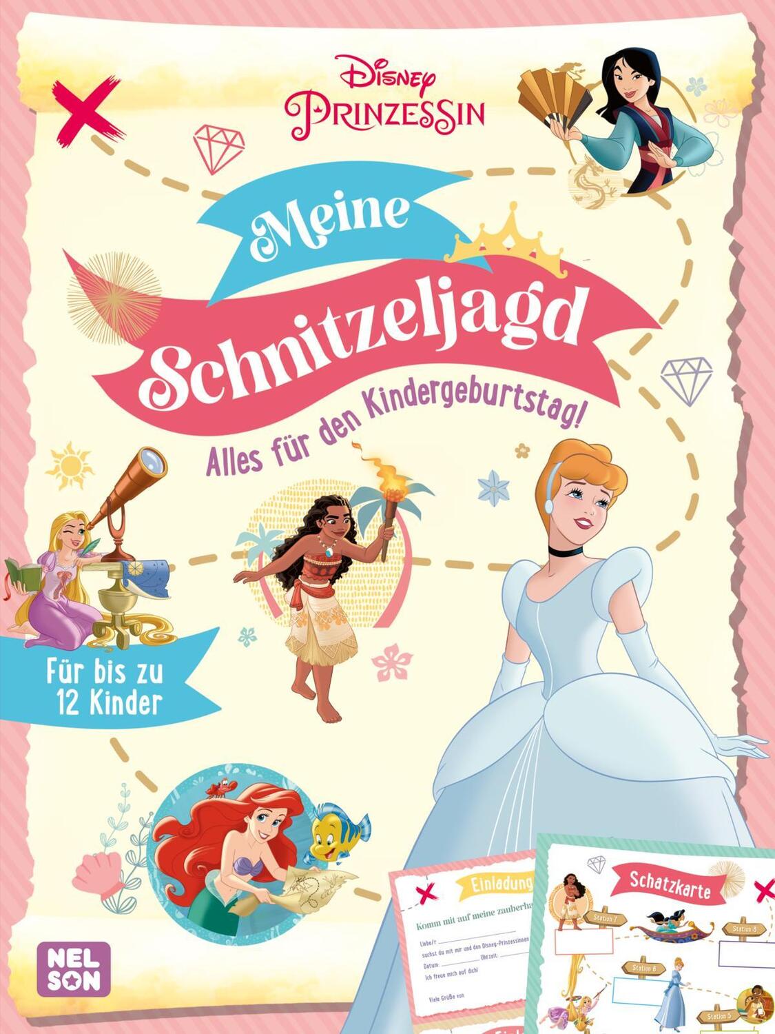 Cover: 9783845124933 | Disney Prinzessin: Meine Schnitzeljagd | Taschenbuch | 64 S. | Deutsch