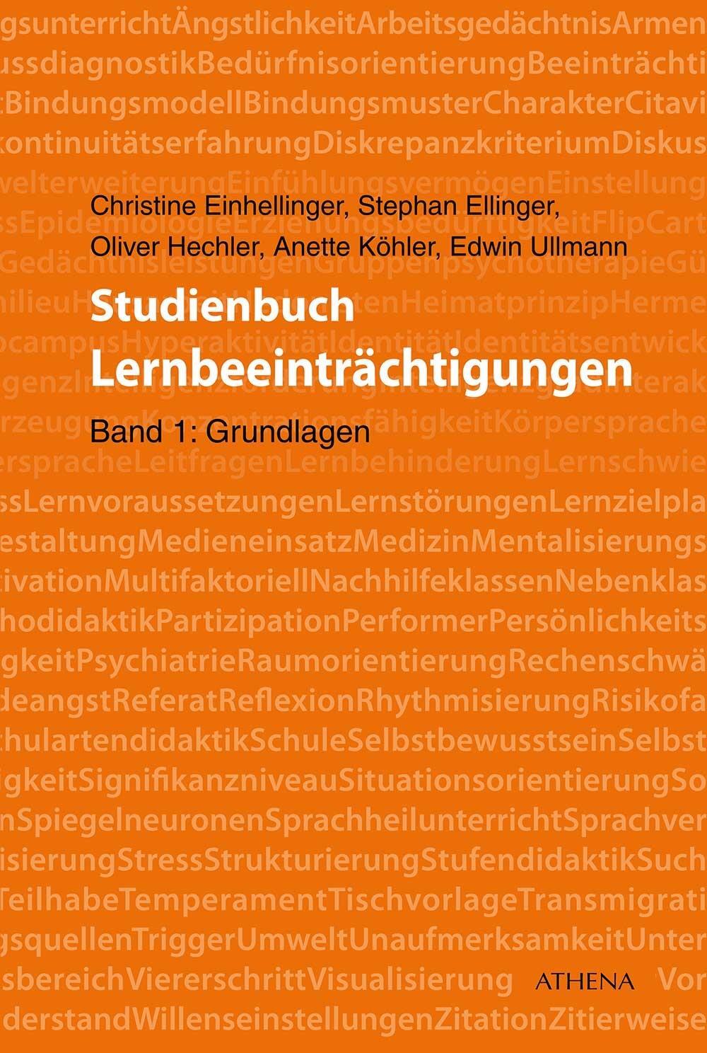 Cover: 9783763968923 | Studienbuch Lernbeeinträchtigungen | Band 1: Grundlagen | Taschenbuch