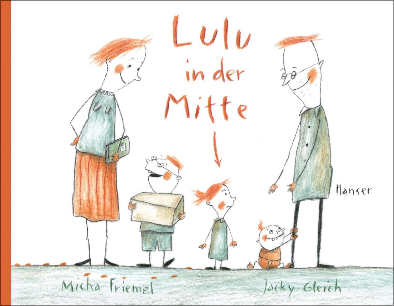 Cover: 9783446266124 | Lulu in der Mitte | Micha Friemel (u. a.) | Buch | 32 S. | Deutsch