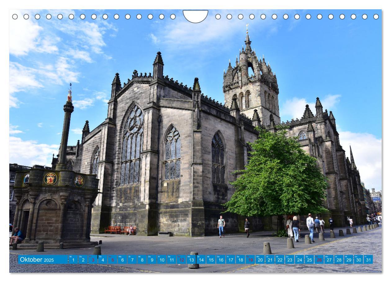 Bild: 9783383953385 | Postkartenmotive aus Edinburgh (Wandkalender 2025 DIN A4 quer),...