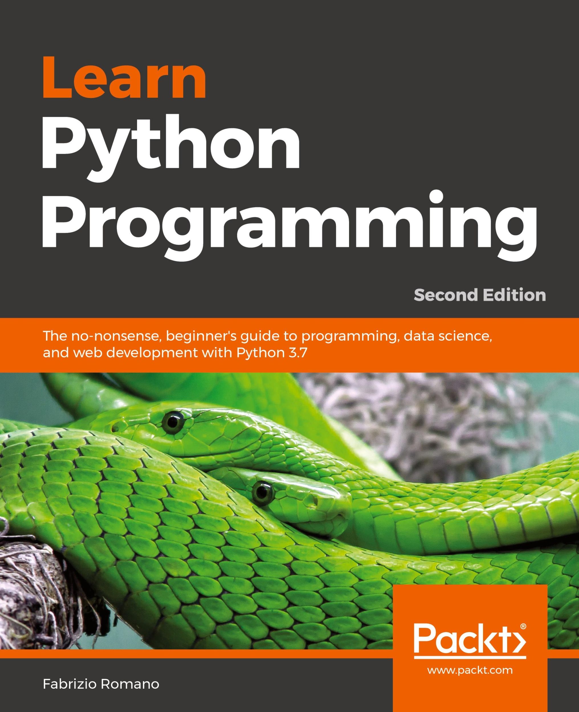 Cover: 9781788996662 | Learn Python Programming - Second Edition | Fabrizio Romano | Buch