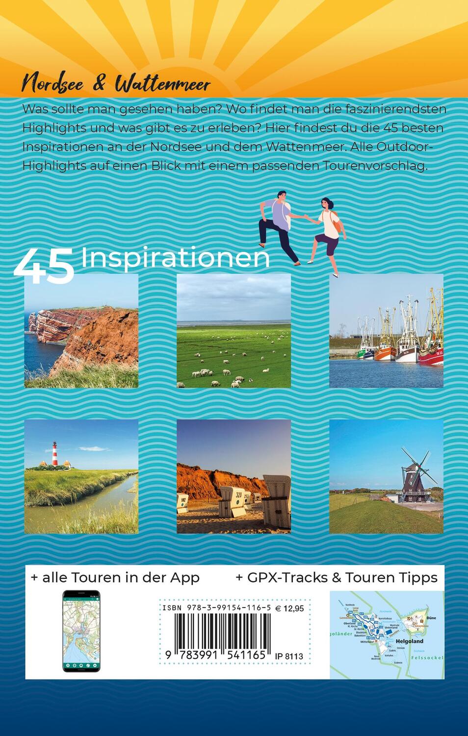 Rückseite: 9783991541165 | KOMPASS Inspiration Nordsee - Wattenmeer | Taschenbuch | 120 S. | 2024