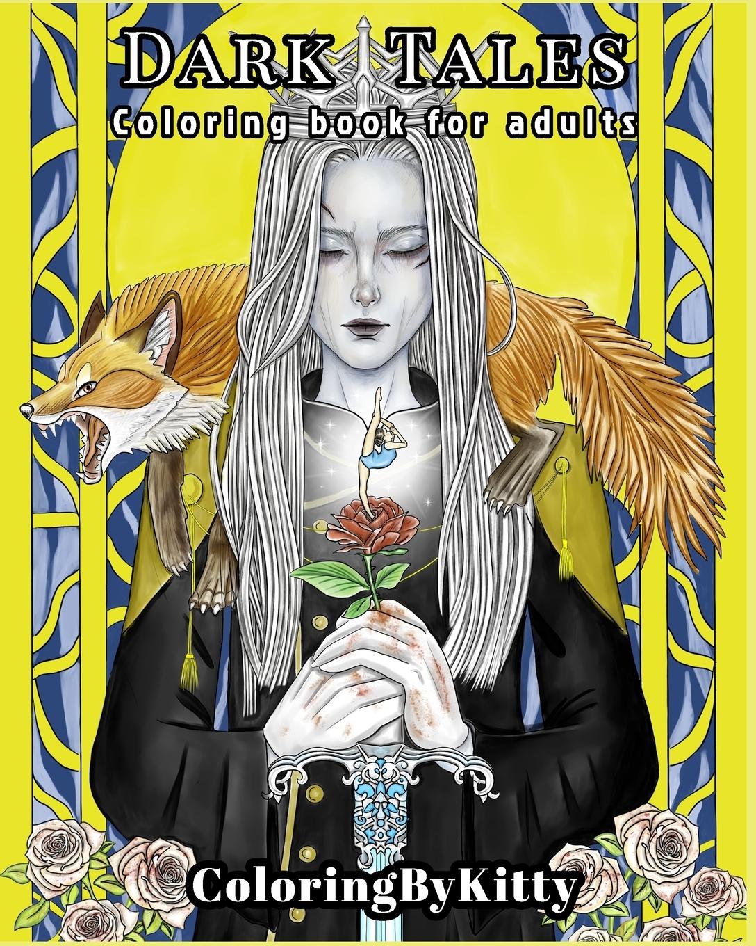 Cover: 9798211123403 | ColoringByKitty | Dark Tales: Coloring book for Adults | Taschenbuch