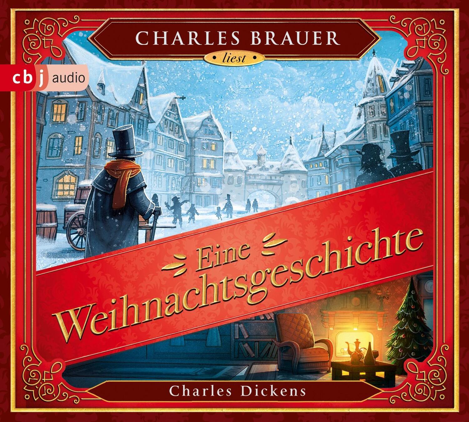 Cover: 9783837156812 | Eine Weihnachtsgeschichte | Charles Dickens | Audio-CD | 4 Audio-CDs