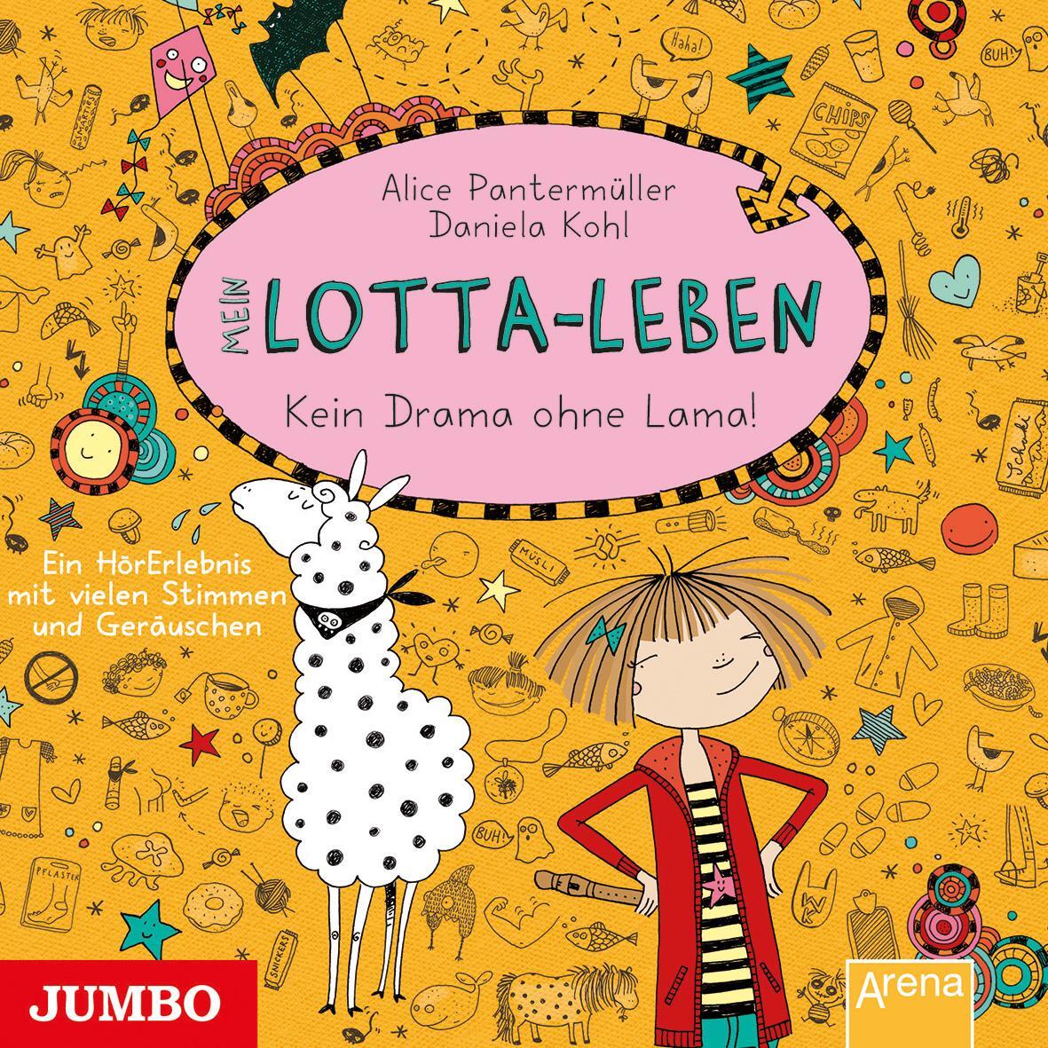 Cover: 9783833735011 | Mein Lotta-Leben 08. Kein Drama ohne Lama | Alice Pantermüller | CD