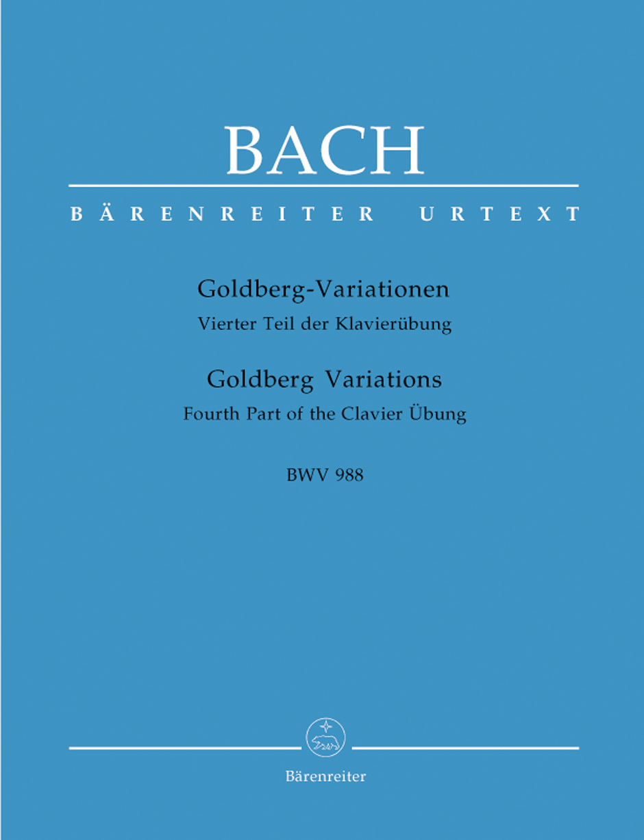 Cover: 9790006466177 | Goldberg-Variationen BWV 988 | Johann S Bach | Broschüre | 48 S.