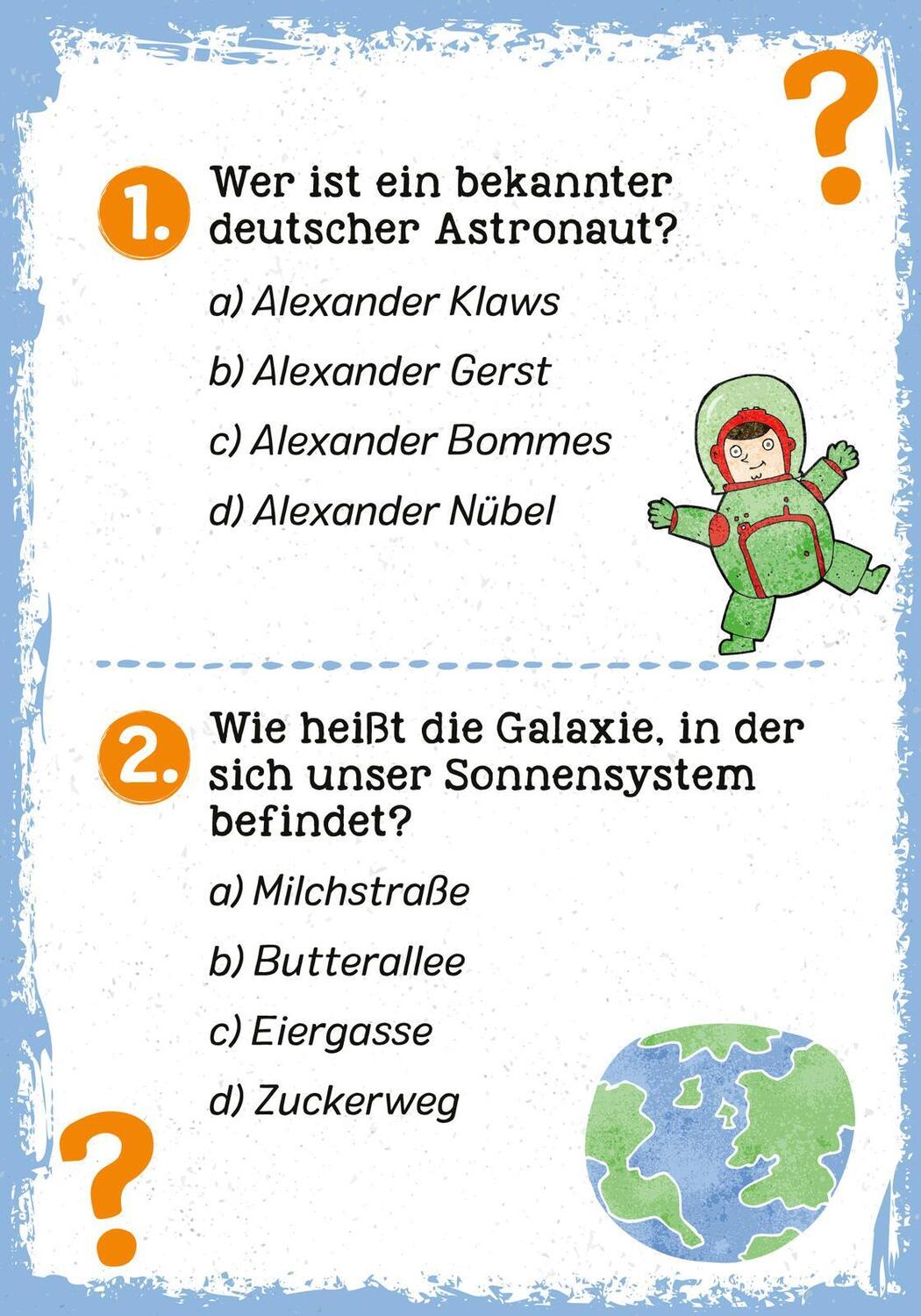 Bild: 9783845852355 | Das galaktische Weltall-Quiz | Philip Kiefer | Taschenbuch | 51 S.