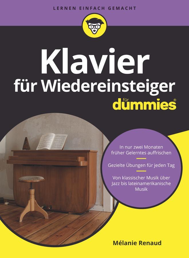Cover: 9783527718382 | Klavier für Wiedereinsteiger für Dummies | Mélanie Renaud | Buch