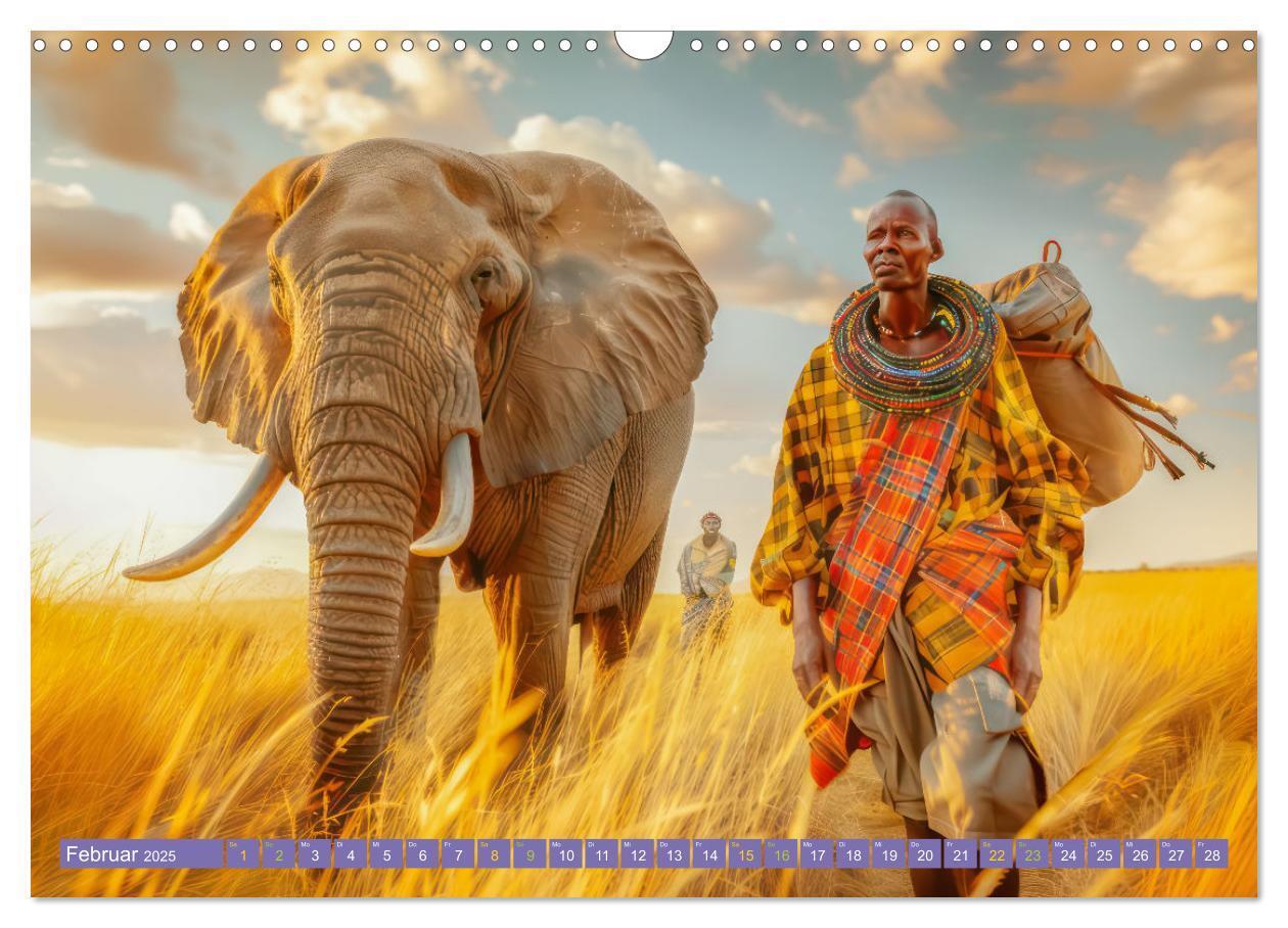 Bild: 9783457152416 | Afrika begeistert - Afrikas Schönheit (Wandkalender 2025 DIN A3...