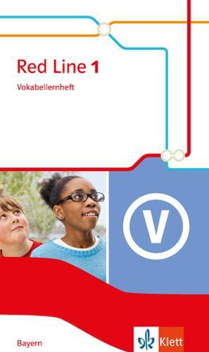 Cover: 9783125473768 | Red Line 1. Vokabellernheft. Klasse 5. Ausgabe für Bayern ab 2017