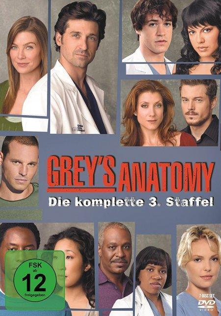 Cover: 8717418607975 | Greys Anatomy - Die jungen Ärzte | Season 3 / Amaray | Rhimes (u. a.)