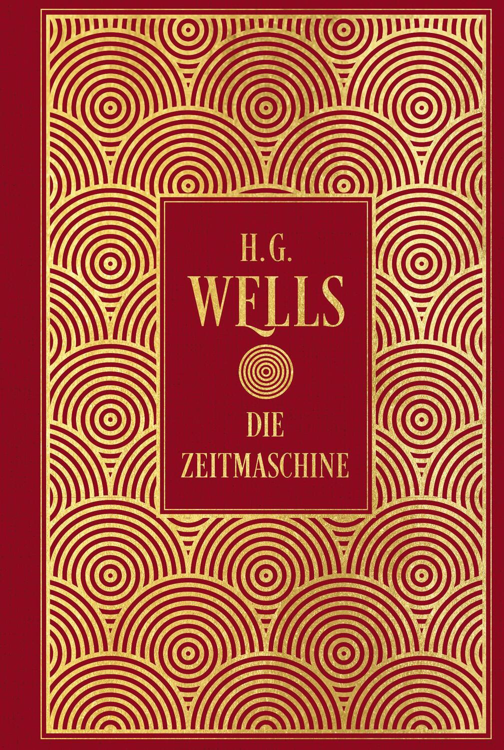 Cover: 9783868207392 | Die Zeitmaschine | Leinen mit Goldprägung | H. G. Wells | Buch | 2023