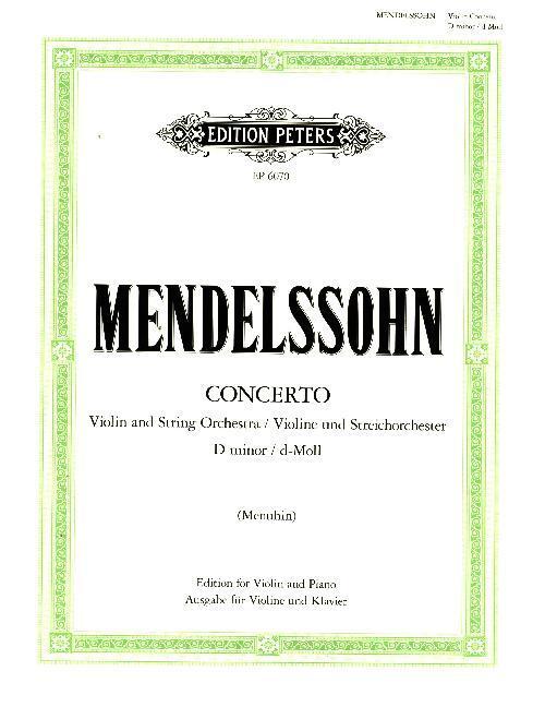 Cover: 9790014043889 | Konzert für Violine und Streicher d-moll (1822) | Bartholdy | Buch