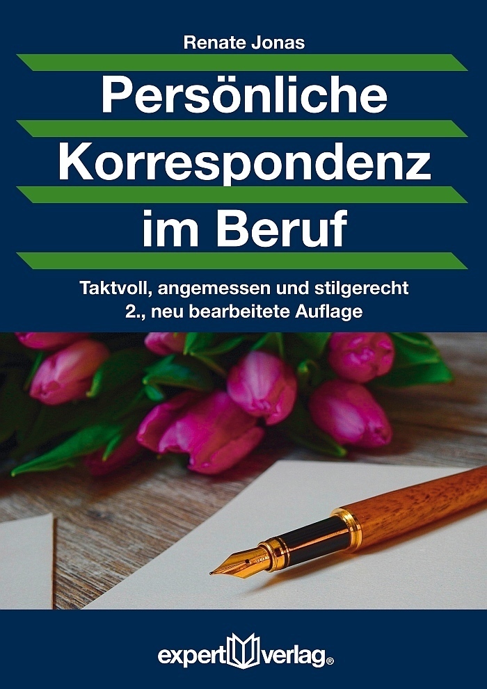Cover: 9783816933953 | Persönliche Korrespondenz im Beruf | Renate Jonas | Taschenbuch | 2017