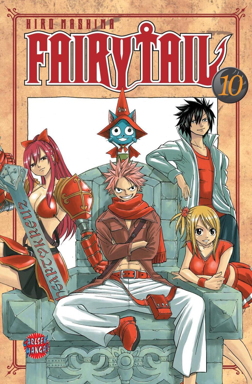 Cover: 9783551796202 | Fairy Tail 10 | Hiro Mashima | Taschenbuch | Fairy Tail | 192 S.