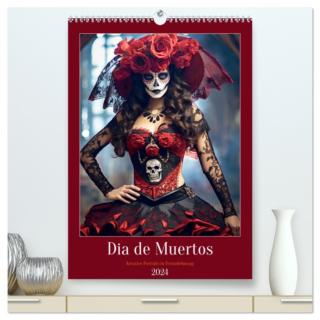 Cover: 9783383489983 | Dia de Muertos Kreative Porträts in Festanlehnung (hochwertiger...