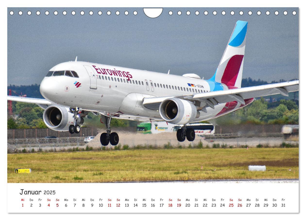 Bild: 9783435101061 | Besondere Flugzeugtypen (Wandkalender 2025 DIN A4 quer), CALVENDO...