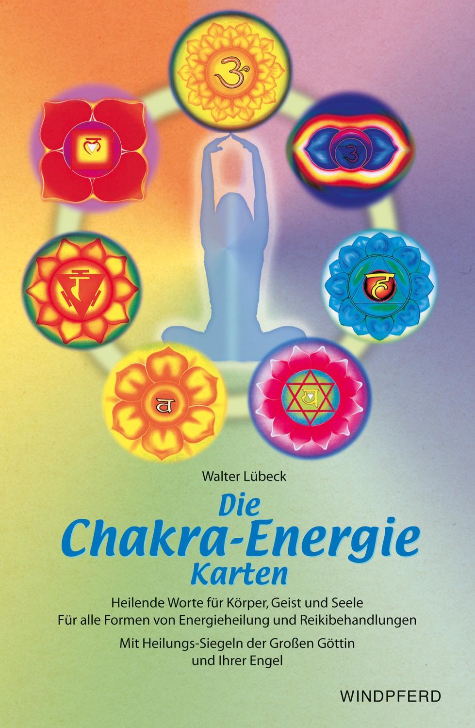 Cover: 9783893853748 | Die Chakra - Energie-Karten. Buch und 154 Karten | Walter Lübeck