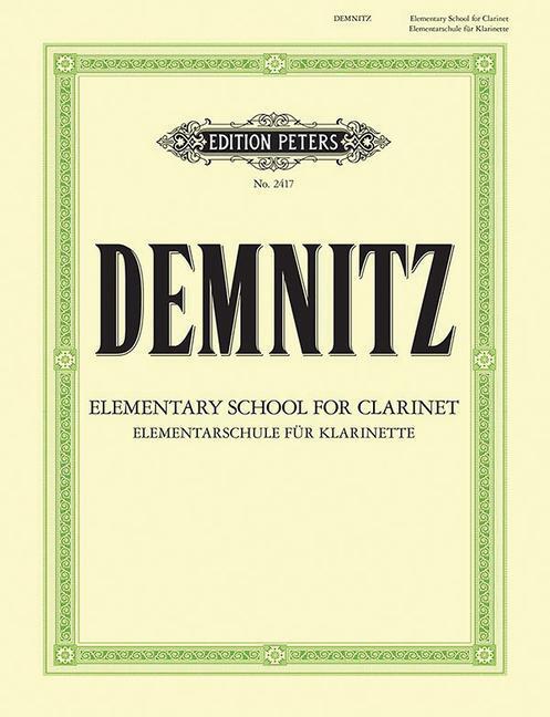 Cover: 9790014011192 | Elementarschule für Klarinette | Elementary School for Clarinet | Buch