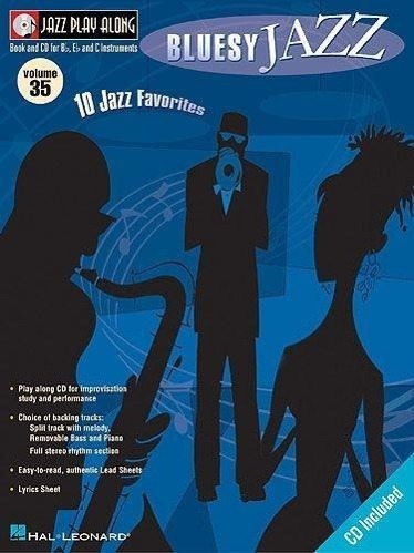 Cover: 9780634079900 | Bluesy Jazz: 10 Jazz Favorites [With CD (Audio)] | Hal Leonard Corp