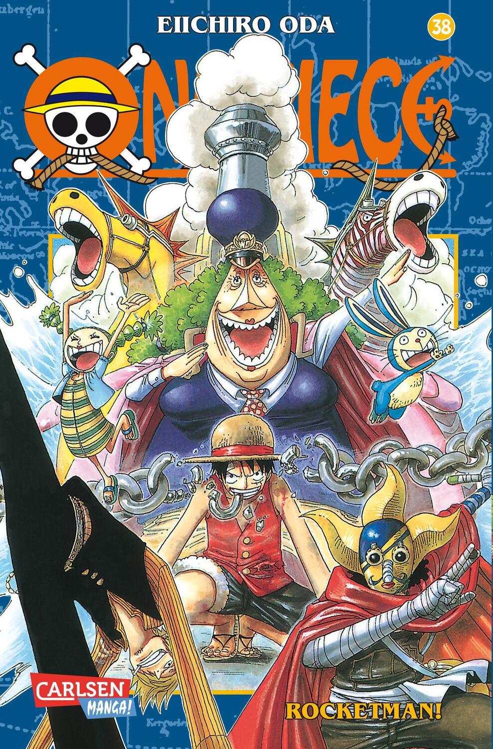 Cover: 9783551757289 | One Piece 38. Rocketman! | Eiichiro Oda | Taschenbuch | One Piece