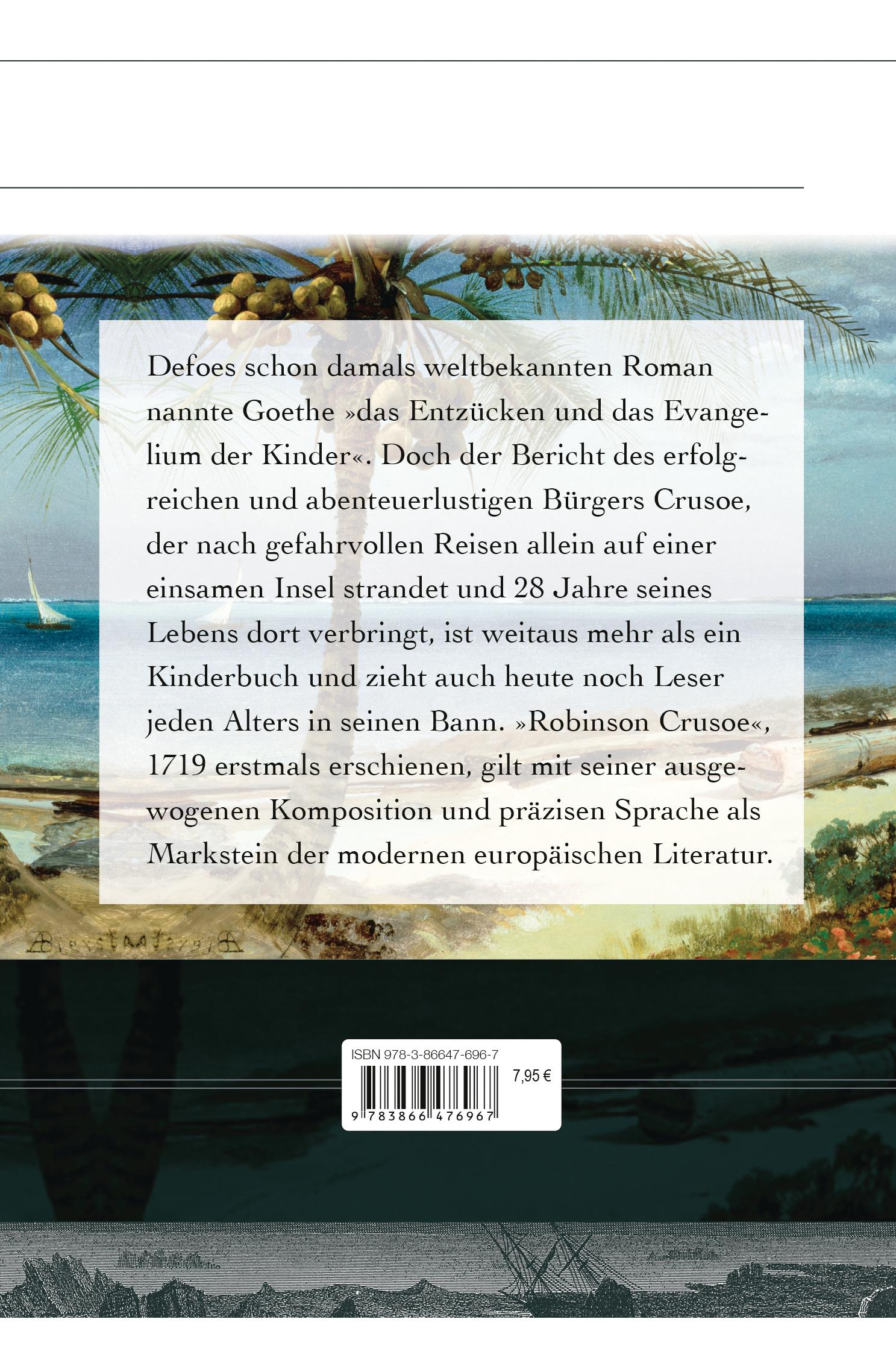 Bild: 9783866476967 | Robinson Crusoe | Daniel Defoe | Buch | 384 S. | Deutsch | 2011