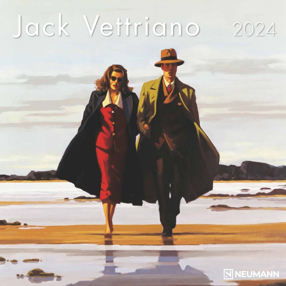 Cover: 4002725986801 | Jack Vettriano 2024 - Wand-Kalender - Broschüren-Kalender - 30x30 -...