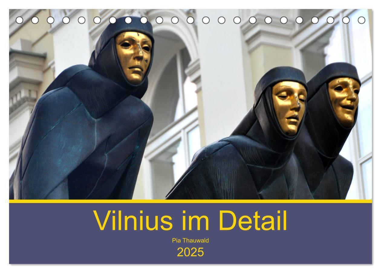 Cover: 9783435445295 | Vilnius im Detail (Tischkalender 2025 DIN A5 quer), CALVENDO...