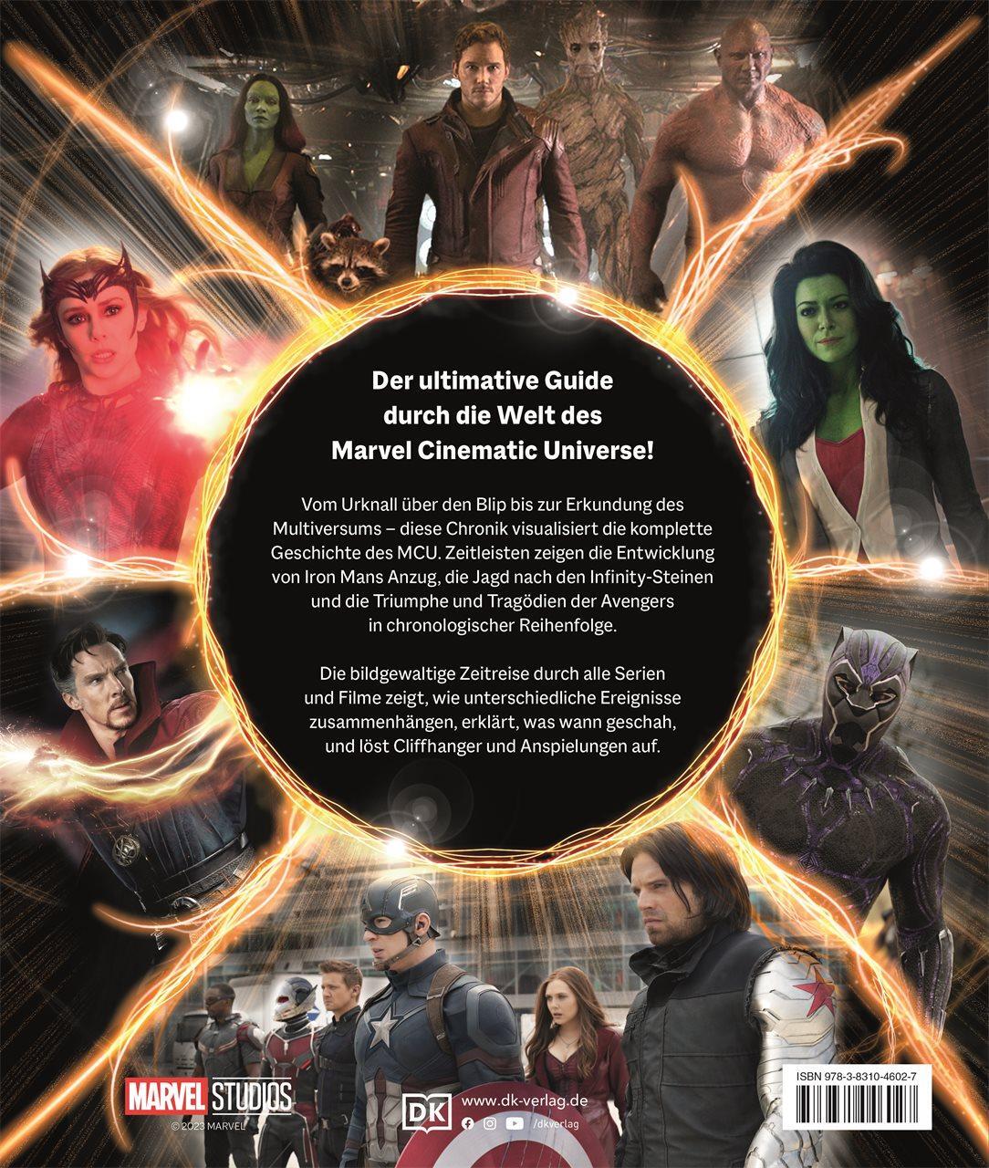 Rückseite: 9783831046027 | MARVEL Studios Marvel Timelines | Anthony Breznican (u. a.) | Buch