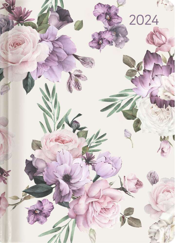 Cover: 4251732339067 | Ladytimer Roses 2024 - Rose - Taschenkalender A6 (10,7x15,2 cm) -...