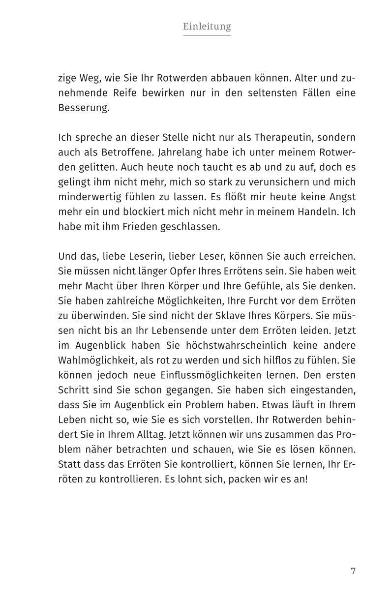 Bild: 9783923614592 | Keine Angst vor dem Erröten | Doris Wolf | Taschenbuch | Deutsch