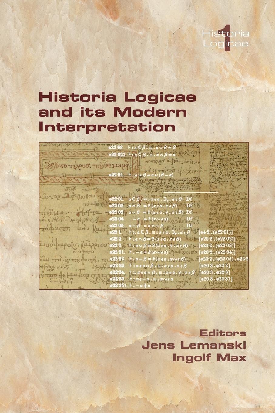 Cover: 9781848904088 | Historia Logicae and its Modern Interpretation | Ingolf Max | Buch