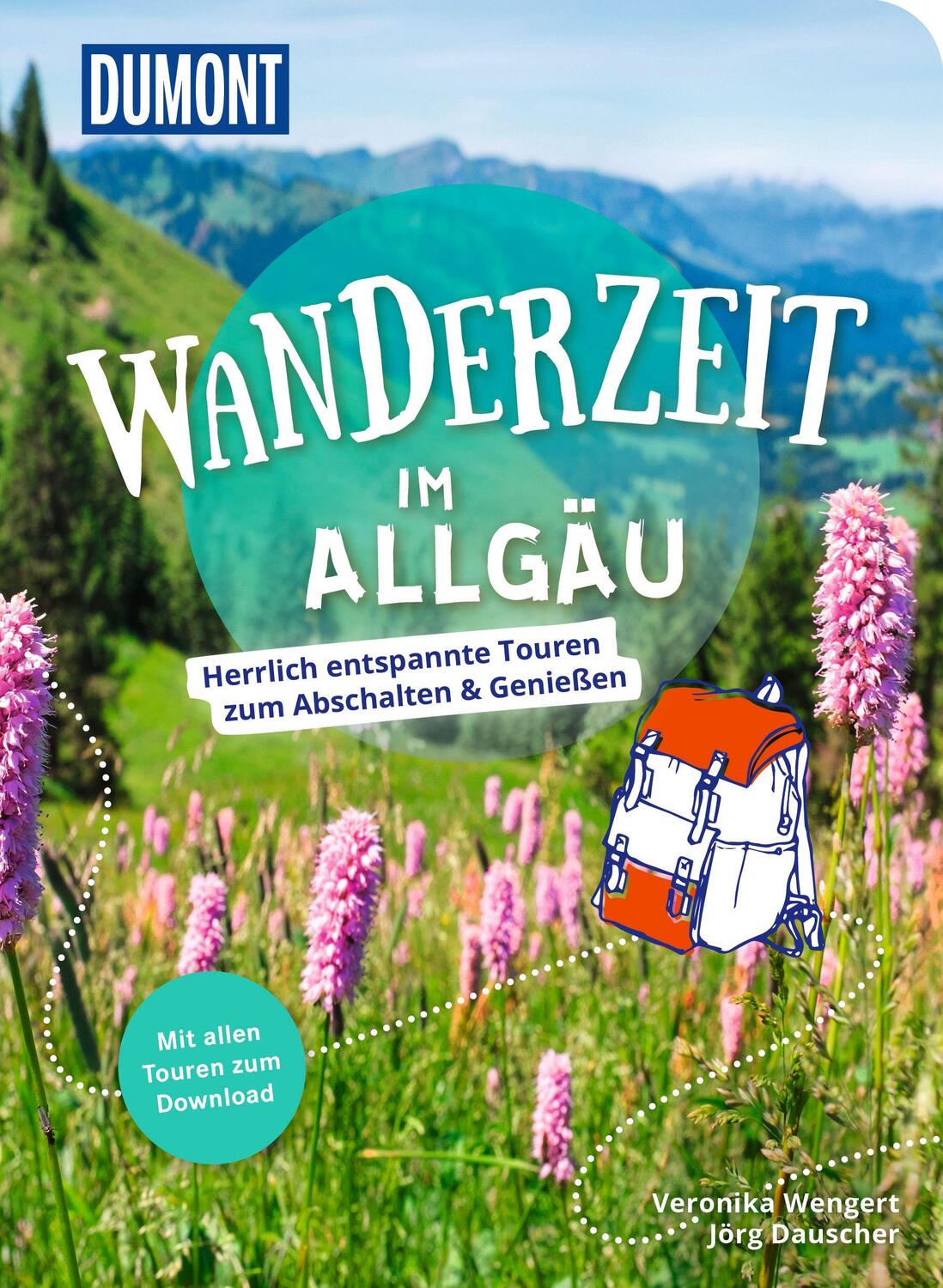 Cover: 9783616032283 | DuMont Wanderzeit im Allgäu | Veronika Wengert (u. a.) | Taschenbuch
