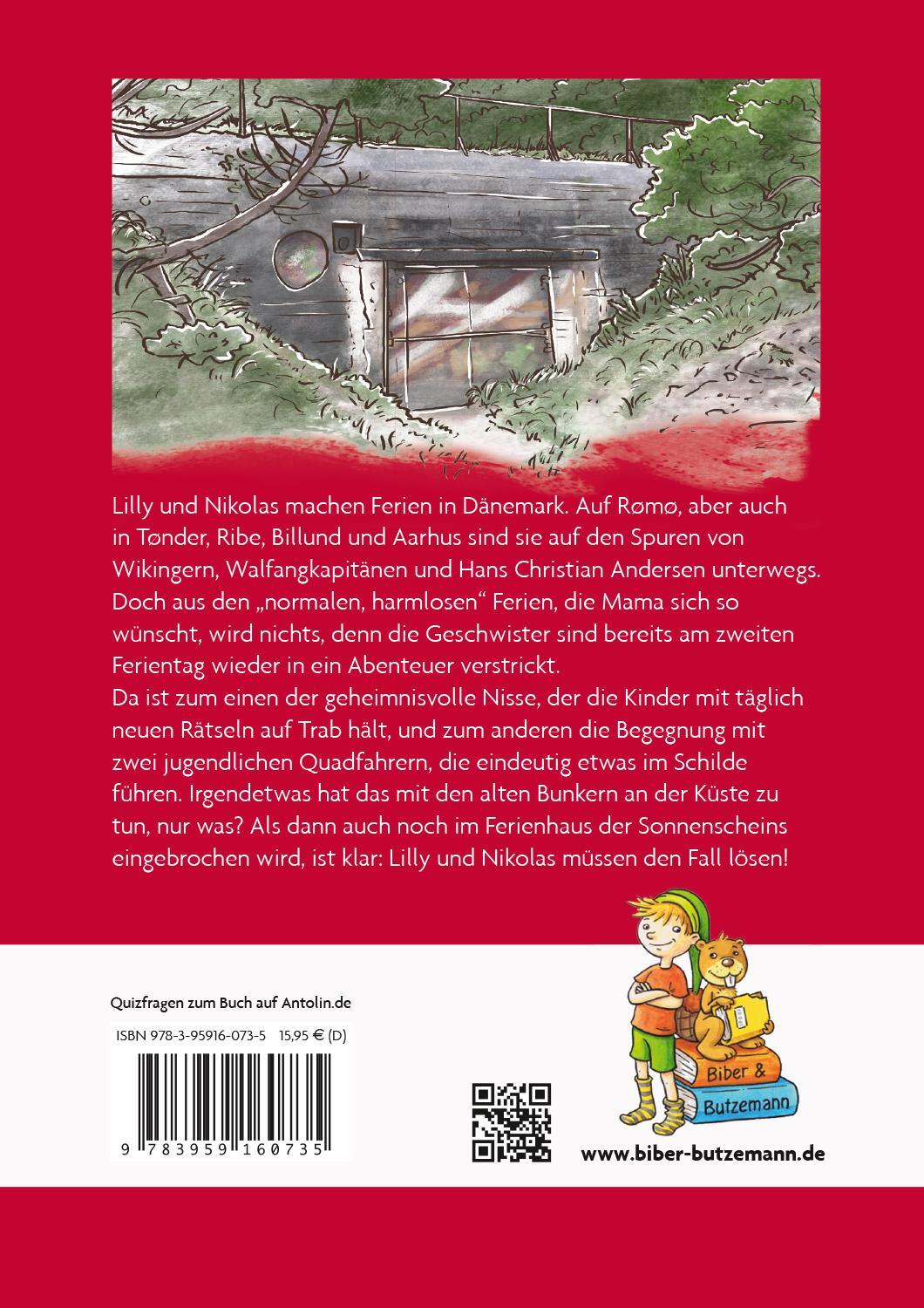 Rückseite: 9783959160735 | Abenteuer auf Römö | Birgit Hedemann | Buch | Lilly und Nikolas | 2021