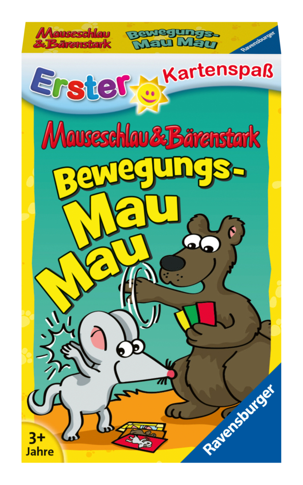 Cover: 4005556203475 | Ravensburger 20347 - Bewegungs Mau Mau, Mauseschlau &amp; Bärenstark...