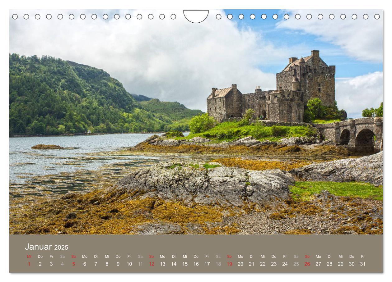 Bild: 9783435701599 | Historisches Schottland (Wandkalender 2025 DIN A4 quer), CALVENDO...