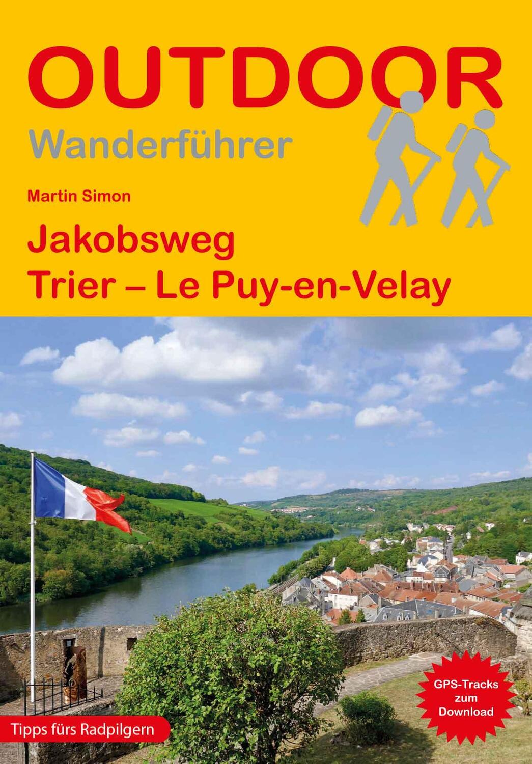 Cover: 9783866868168 | Jakobsweg Trier - Le Puy-en-Velay | Martin Simon | Taschenbuch | 2024