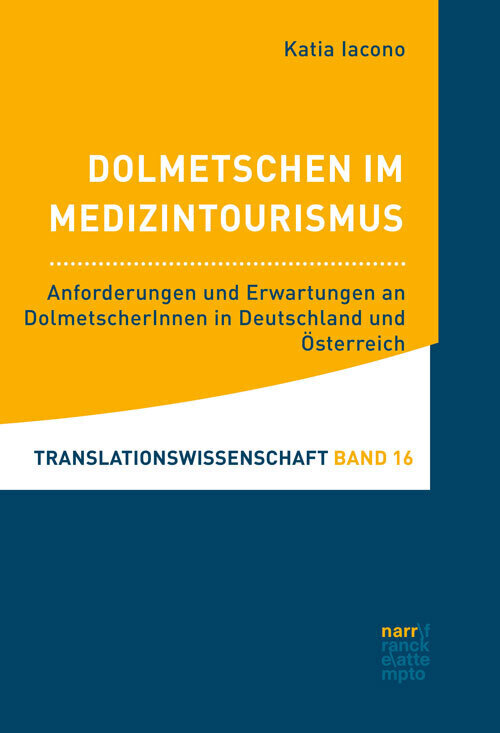 Cover: 9783823384724 | Dolmetschen im Medizintourismus | Katia Iacono | Taschenbuch | Deutsch